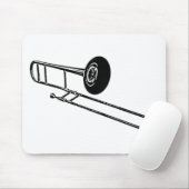 "Zeichnender " Trombone Mousepad (Mit Mouse)