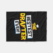 Zeichner Job Beruf Funny Sarcastic Zitat Fleecedecke (Vorderseite (Horizontal))