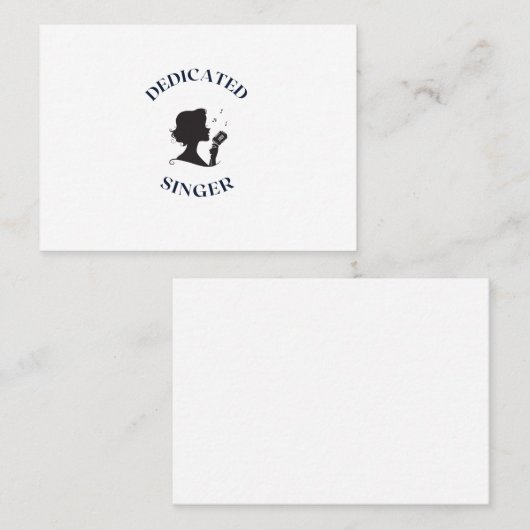 ZEICHNER VISITENKARTE (Vorne/Hinten)