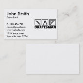 Zeichner Visitenkarte (Vorne/Hinten)