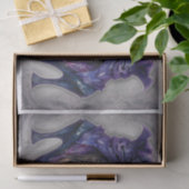 Zeichnet das Verlassen Dekoupage-Tissue-Papier und Seidenpapier (Geschenk)