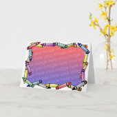 Zeichnet Fotokarte Karte (Gelbe Blume)