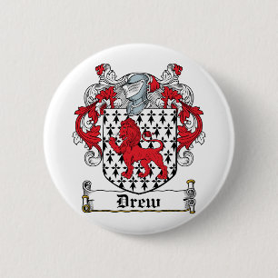 Zeichnete Familienwappen Button