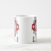 Zeichnete Familienwappen Kaffeetasse (Mittel)