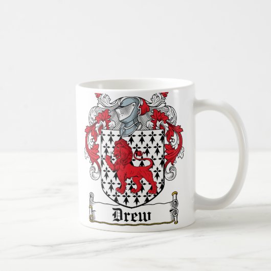 Zeichnete Familienwappen Kaffeetasse (Rechts)