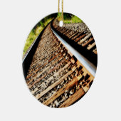 Zeichnete Sullivan - Eisenbahn-Bahnen Keramikornament (Rechts)