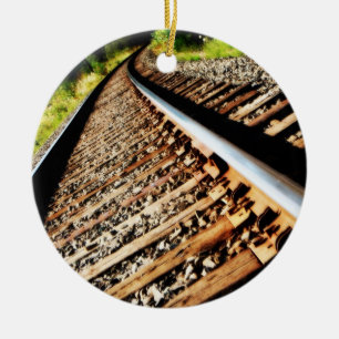 Zeichnete Sullivan - Eisenbahn-Bahnen Keramikornament