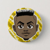 Zeichnete zeichnete Avataras Button (Vorderseite)