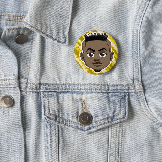 Zeichnete zeichnete Avataras Button (Beispiel)