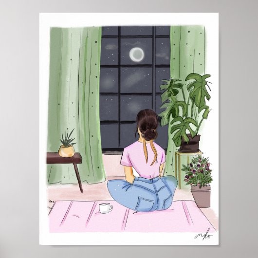 Zeichnung der Mode Poster (Vorne)