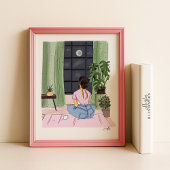 Zeichnung der Mode Poster