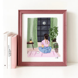 Zeichnung der Mode Poster