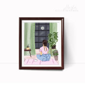 Zeichnung der Mode Poster