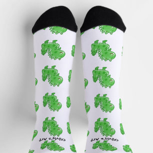 Zeichnung des Kindes hochladen und zur  Socken