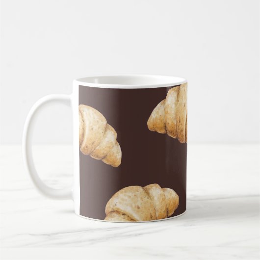 Zeichnung: Desserts, Gebäck nach Muster. Kaffeetasse (Links)