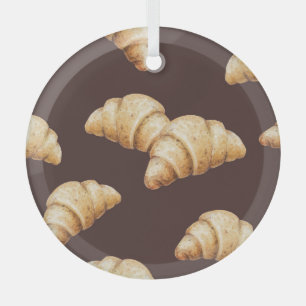 Zeichnung: Desserts, Gebäck nach Muster. Ornament Aus Glas