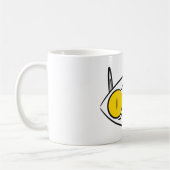 Zeichnung einer hässlichen Katze oder einer niedli Kaffeetasse (Links)