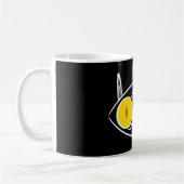 Zeichnung einer hässlichen Katze oder einer niedli Kaffeetasse (Links)