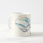 Zeichnung einer Rose, Tasse (Vorderseite Links)