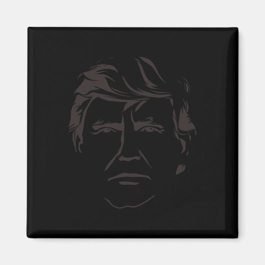 Zeichnung von Donald Trump Magnet (Vorne)