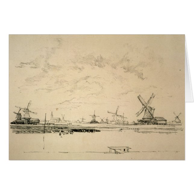 Zeichnung von Windmillenkarten (Vorderseite (Horizontal))