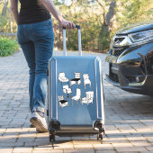 Zeichnungen der Vorsitzenden Aufkleber (Koffer Insitu)