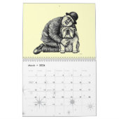 Zeichnungen für Tintenstift 2016 Kalender (Mär 2026)