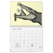 Zeichnungen für Tintenstift 2016 Kalender (Jan 2026)