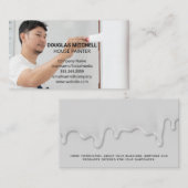 Zeichnungstür des Auftragnehmers Visitenkarte (Vorne/Hinten)