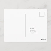Zeig Mama, was du kannst! Postkarte (Rückseite)