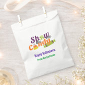 Zeig mir die Candy Halloween Redewendungen Goodie  Geschenktütchen (Ausgeschnitten)