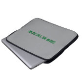 Zeig mir die Daten! Laptopschutzhülle (Vorne Knopf)
