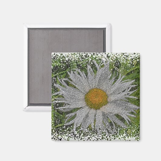 Zeig mir eine Margerite #1 Magnet (Vorderseite/Rückseite)