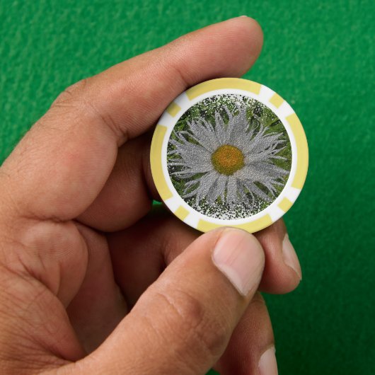 Zeig mir eine Margerite #1 Pokerchips (Hand)