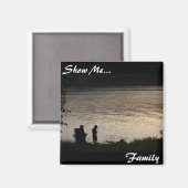 Zeig mir... Familie. Magnet (Vorderseite/Rückseite)