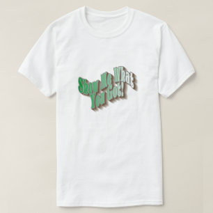 Zeig mir, was du Got hast! T - Shirt - grün