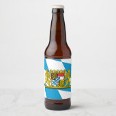 Zeige deine Farben - Bayern Bierflaschenetikett (Vorderseite)