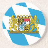 Zeige deine Farben - Bayern Getränkeuntersetzer (Vorne)