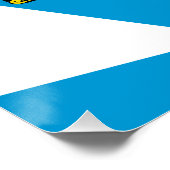 Zeige deine Farben - Bayern Poster (Ecke)