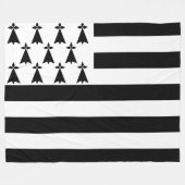 Zeige deine Farben - Bretagne Fleecedecke (Vorderseite (Horizontal))