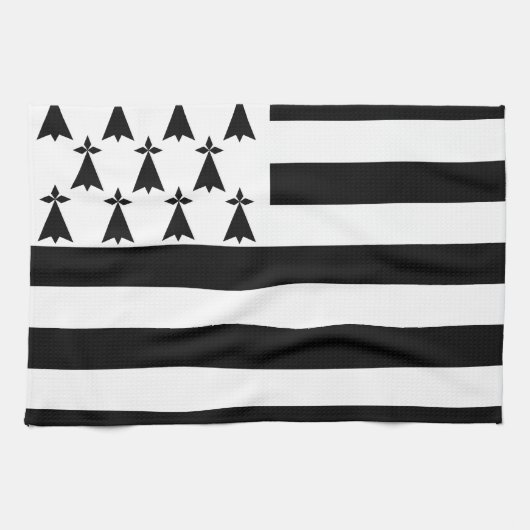 Zeige deine Farben - Bretagne Geschirrtuch (Horizontal)