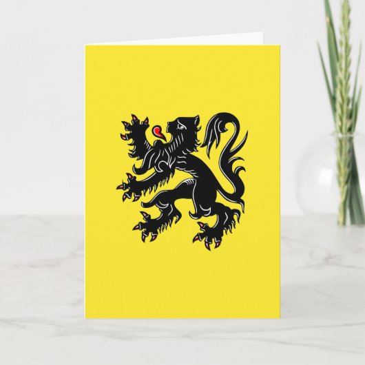 Zeige deine Farben - Flandern Karte (Vorderseite)