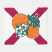 Zeige deine Farben - Florida Fleecedecke (Vorderseite (Horizontal))