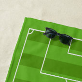 Zeige deine Farben - Fußball Strandtuch (Beispiel)