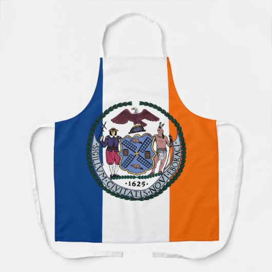 Zeige deine Farben - New York Schürze (Vorderseite)