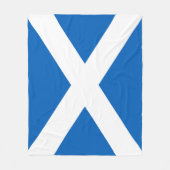 Zeige deine Farben – Schottland Fleecedecke (Vorderseite)