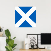 Zeige deine Farben – Schottland Poster (Heimbüro)