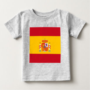 Zeige deine Farben - Spanien Baby T-shirt