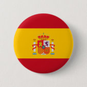 Zeige deine Farben - Spanien Button (Vorderseite)