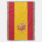 Zeige deine Farben - Spanien Decke (Vorderseite Vertikal)